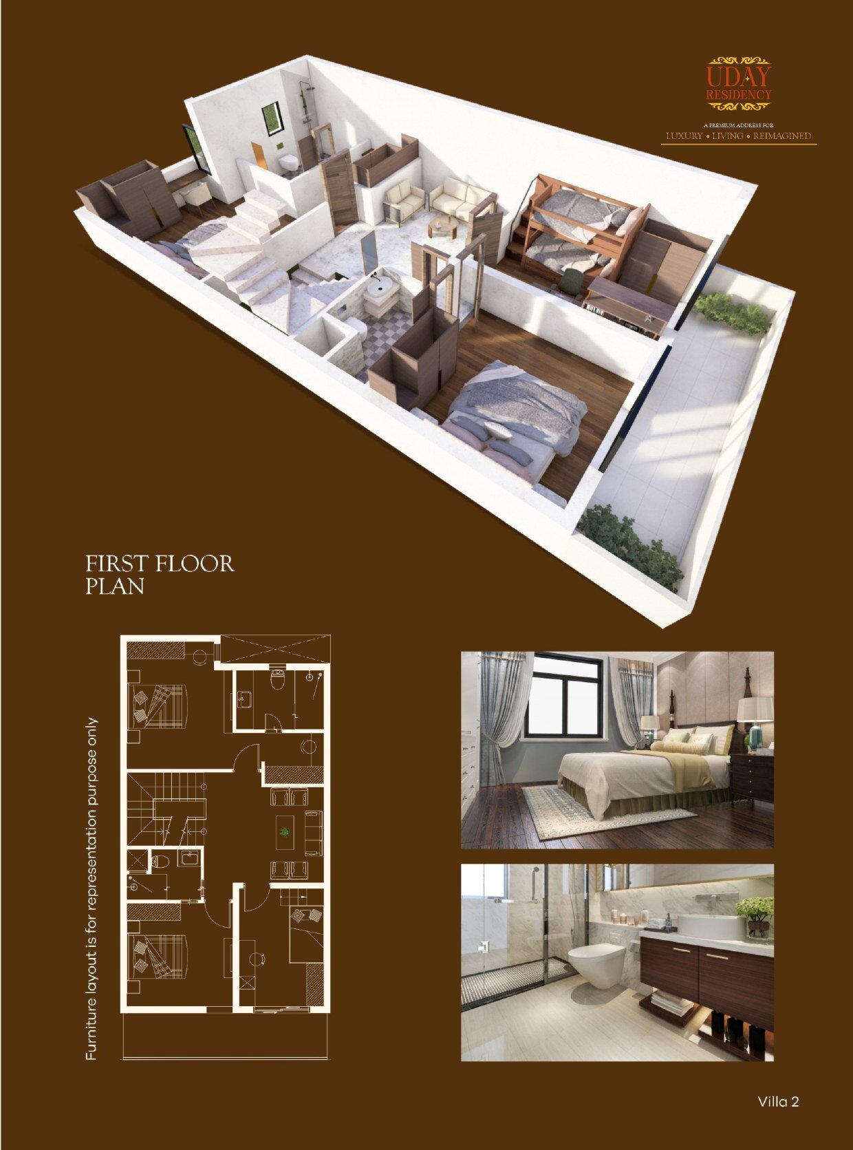 Villa 2 Interior Views